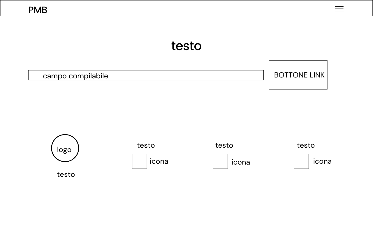 wireframe contatti